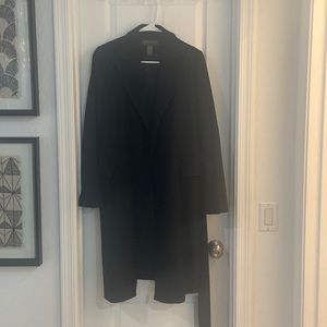 ***Banana Republic Black Peacoat***